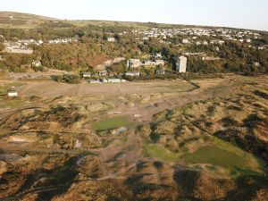 Royal St Davids 17th Aerial Side